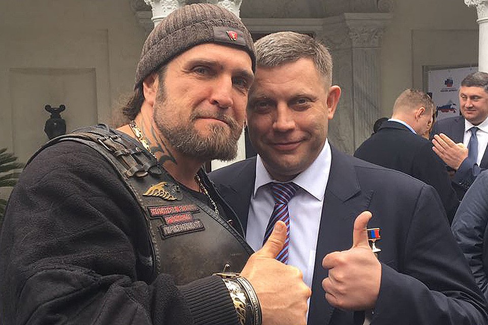 С главой ДНР Александром Захарченко в Ливадийском дворце в трехлетнюю годовщину присоединения Крыма. Фото из архива Александра Залдостанова.