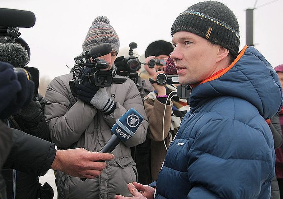 Когда Ильдар Дадин вышел из исправительной колонии в городе Рубцовске, его о. ФОТО Алексей Цвайгерт/ТАСС