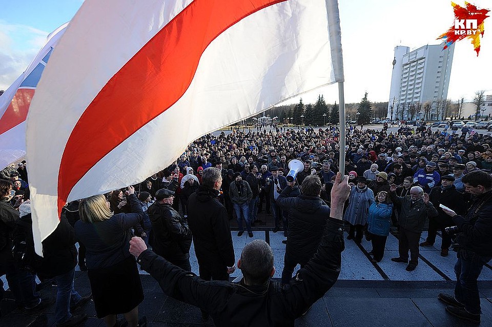 Марши нетунеядцев начались в середине февраля с протеста в Минске.