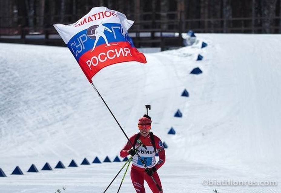Женская сборная Югры по биатлону выиграла бронзу чемпионата России в Тюмени