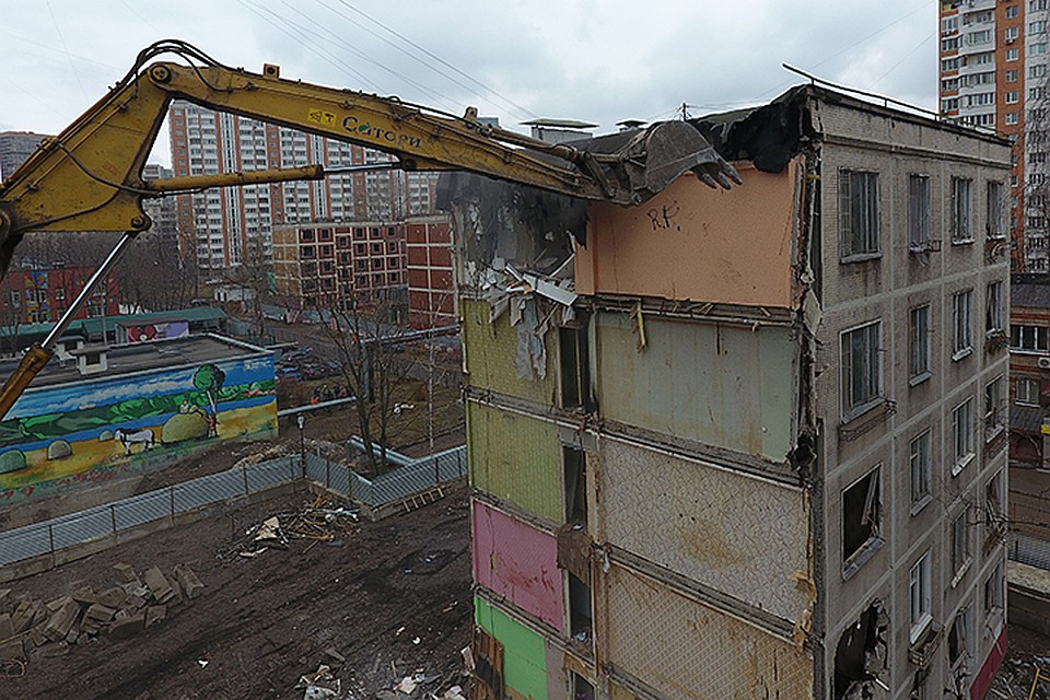 Опубликован список домов подпадающих под голосование о реновации в Москве