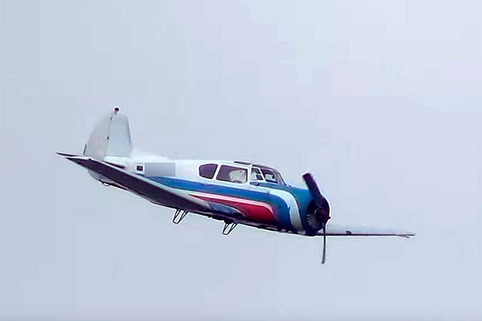 Як-18 рухнул около полудня неподалёку от села Бородинское.