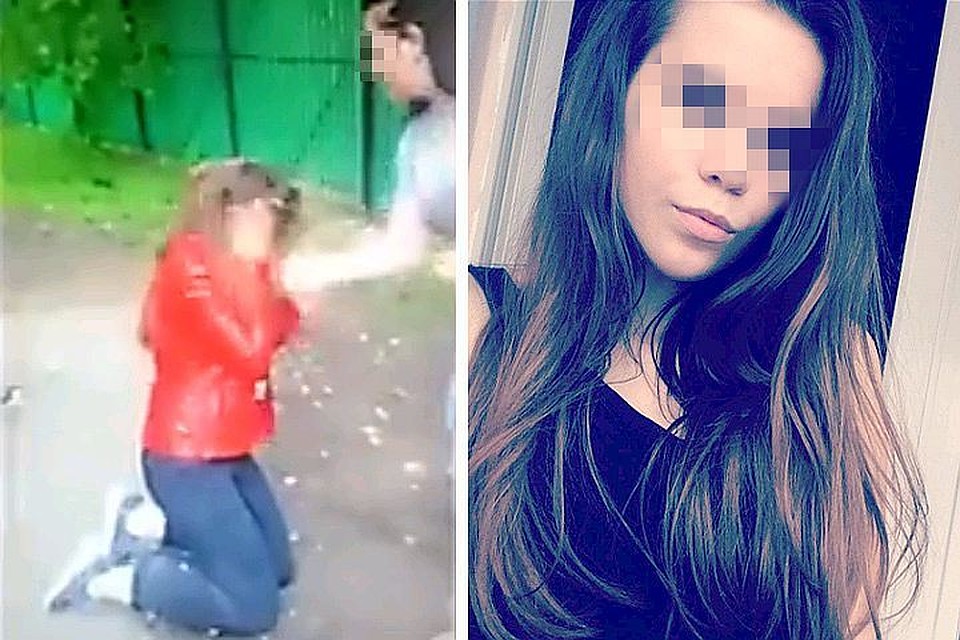 Любовный самосуд над этой девочкой (на фото справа) её обидчица устраивает не первый раз.