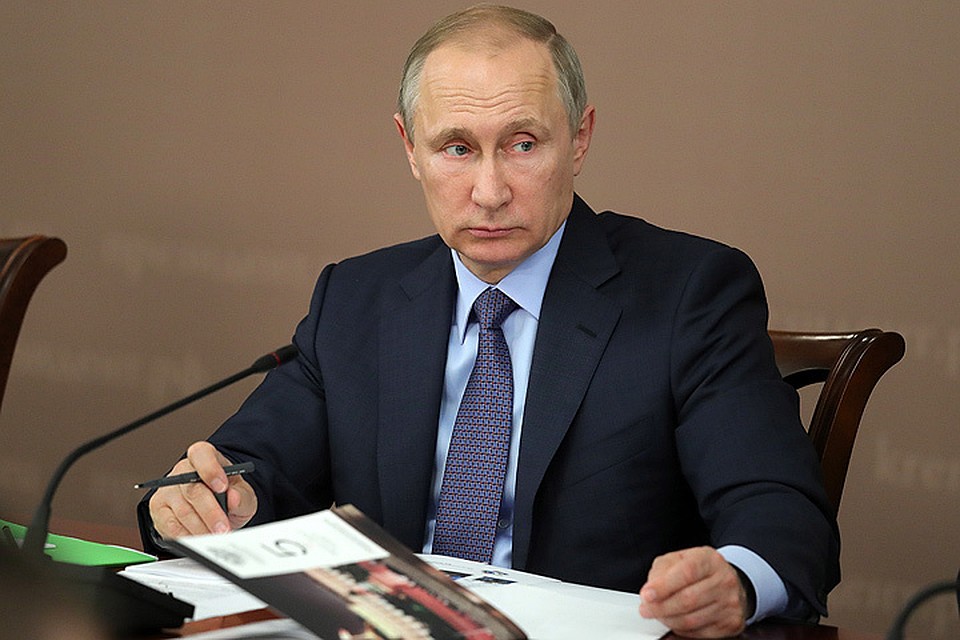 20 июля 2017. Президент РФ Владимир Путин проводит заседание Совета при президенте РФ по межнациональным отношениям. ФОТО Михаил Климентьев/пресс-служба президента РФ/ТАСС