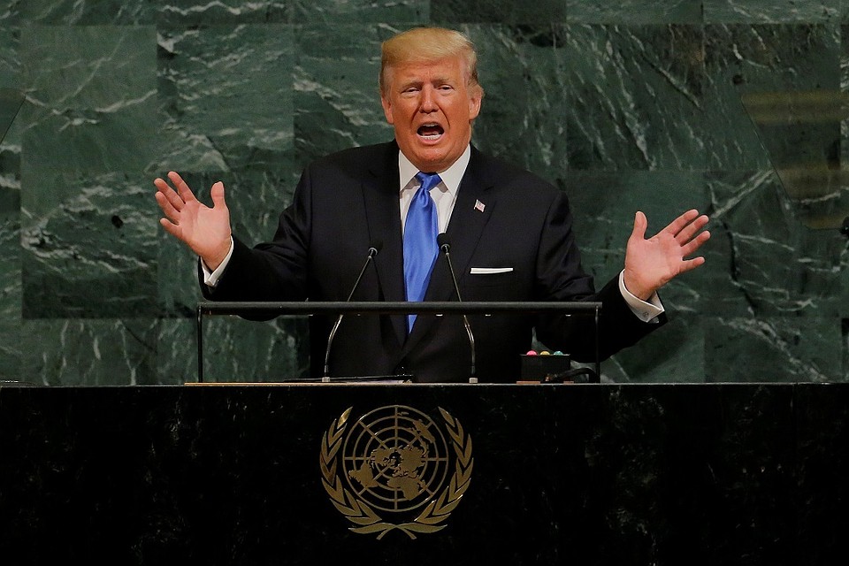 Президент США Дональд Трамп