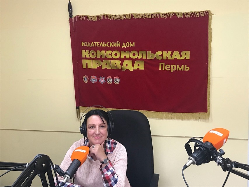В студии радио "Комсомольская правда" арт-директор фестиваля Нина Соловей
