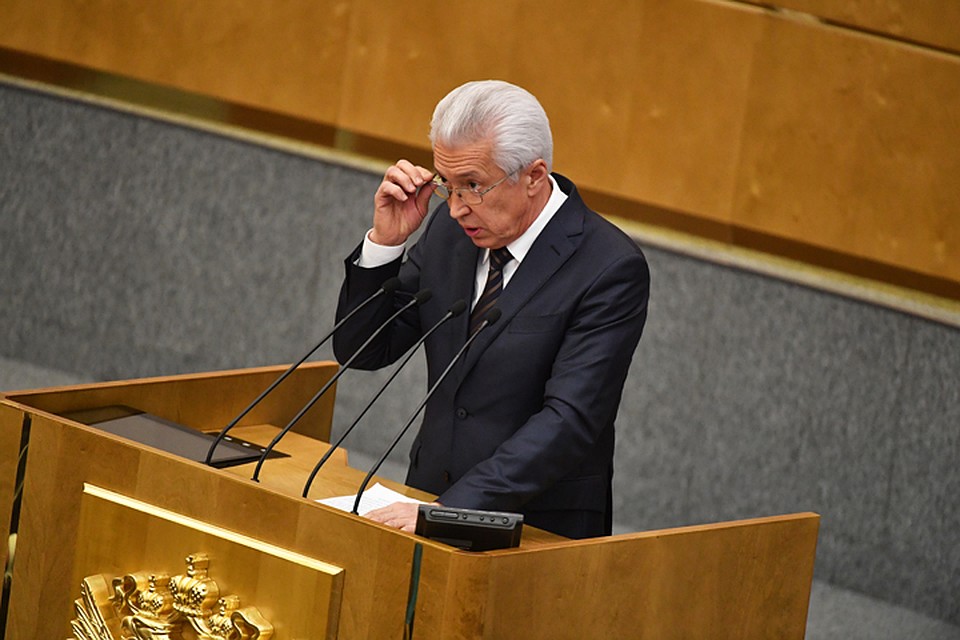 Вице-спикер Госдумы Владимир Васильев.