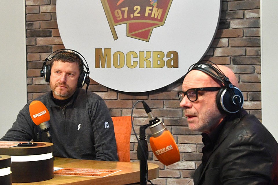 Евгений Кафельников, теннисист и Яков Савельевич Шатхин, вице-президент Федерации тенниса России в гостях у Радио "Комсомольская правда"