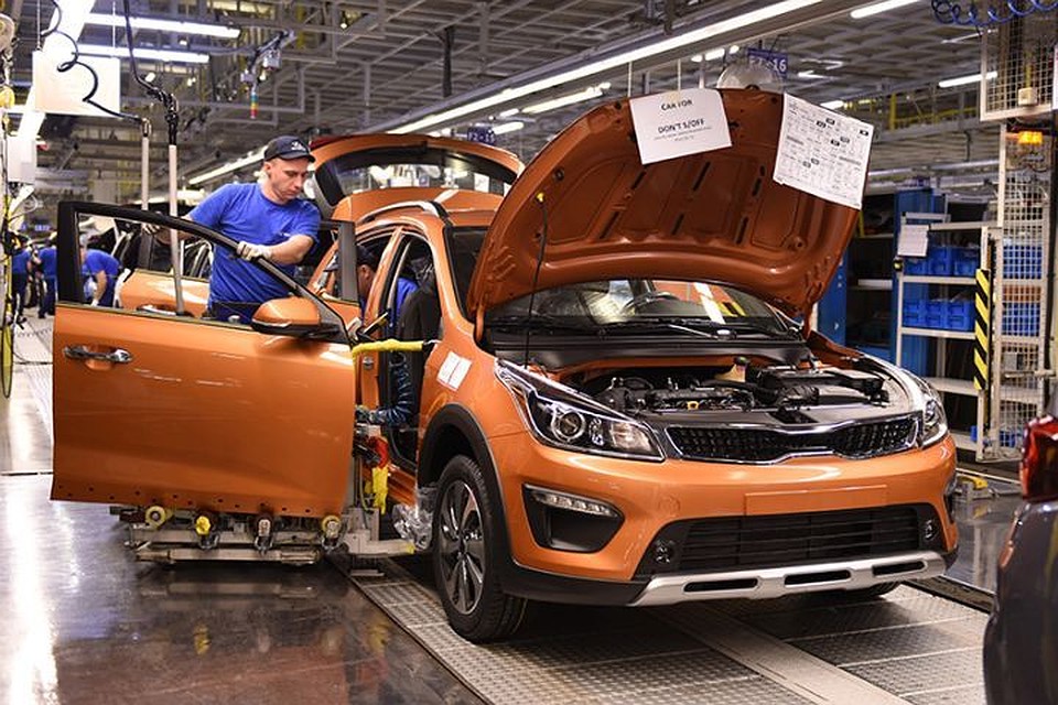 Kia Rio X-Line стал четвертой моделью, выпускаемой на заводе Хендэ Мотор Мануфактуринг Рус под Петербургом