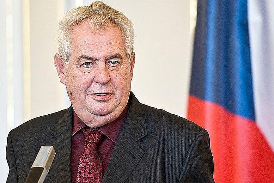Президент Чехии Милош Земан