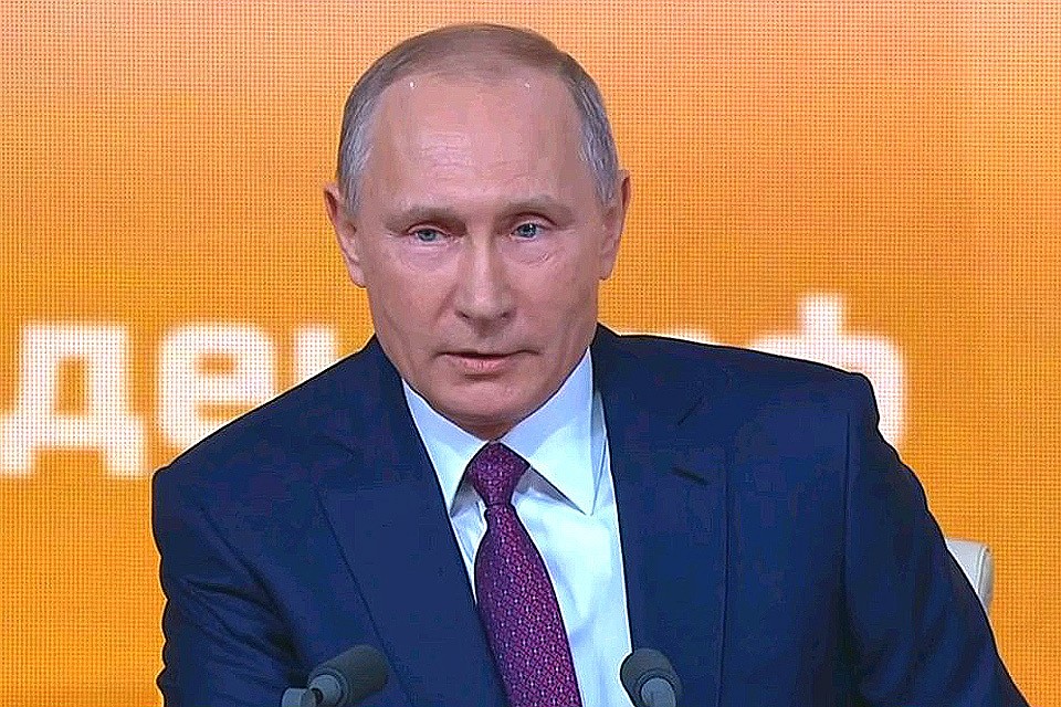 Президент России Владимир Путин