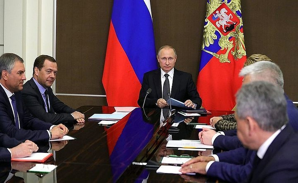 Совещание Совета Безопасности РФ. Фото: пресс-служба Кремля