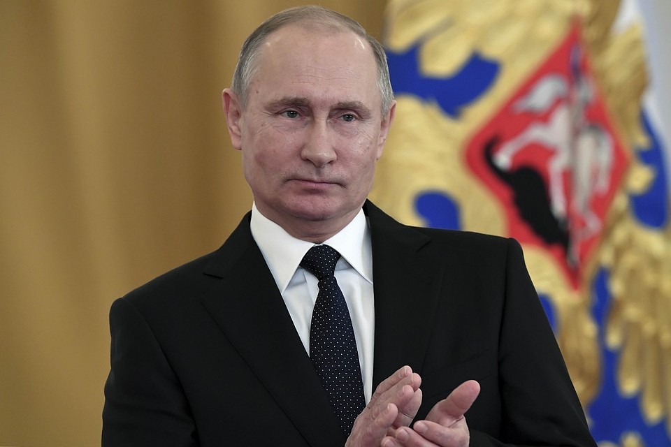 Президент России Владимир Путин