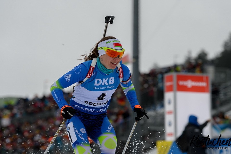 Домрачева выступает с переменным успехом. Фото: Денис Костюченко/vk.com/biathlon_online