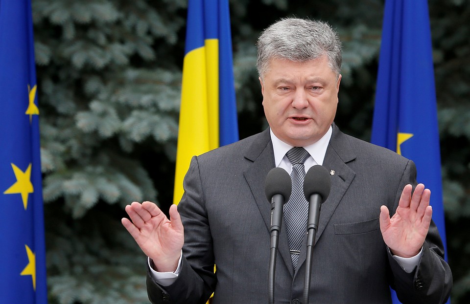 Президент Украины Петр Порошенко.
