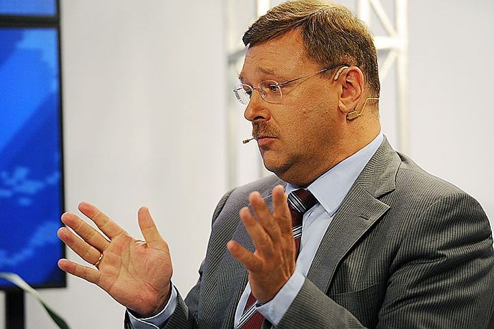 Глава комитета Совфеда по международным делам Константин Косачев