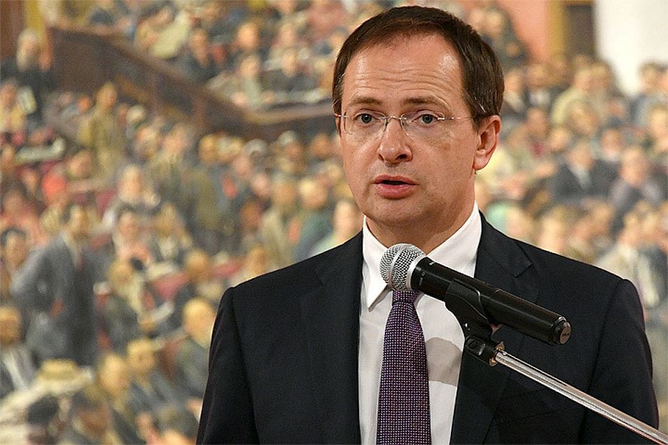 Министр культуры России Владимир Мединский