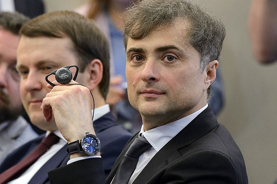 Помощник президента РФ Владислав Сурков. Фото: Дмитрий Азаров/Коммерсантъ
