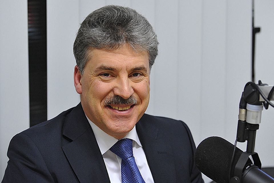 Бизнесмен из подмосковного совхоза, носящего имя Ленина, Павел Грудинин.