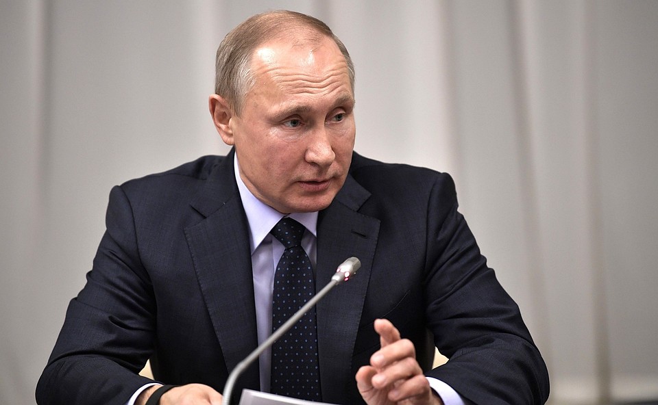 Владимир Путин проведет в Ростове-на-Дону заседание президиума Госсовета. Фото: пресс-служба Президента РФ.