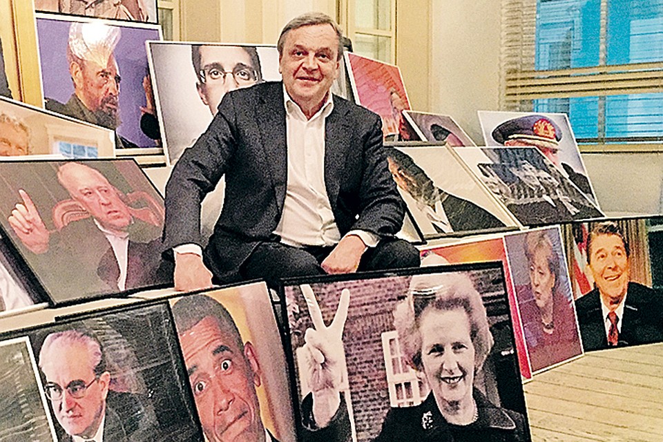 "С некоторыми из героев программы "Код доступа" мне посчастливилось, а с некоторыми довелось общаться", - шутит юбиляр