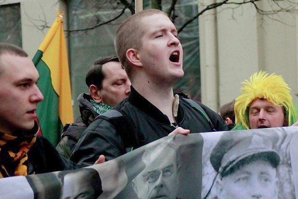 Союз литовских националистов, «таутининки» — националистическая крайне правая политическая партия в Литве. Фото: BALTNEWS.lt / Алиса Глебова