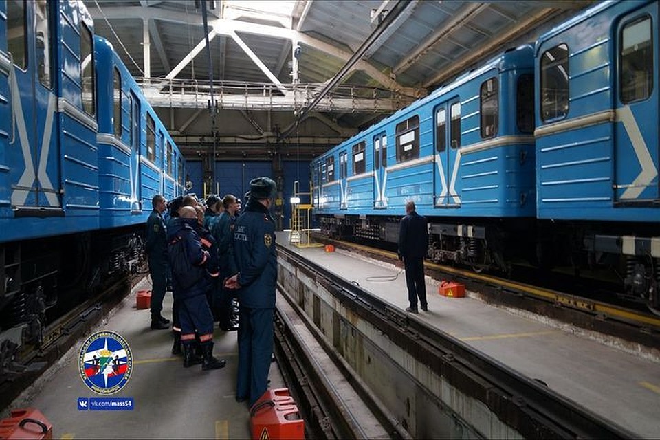 Фото: Муниципальная аварийно-спасательная служба в Новосибирске.