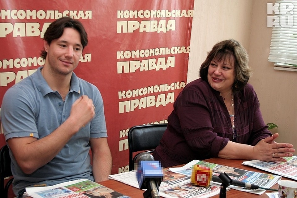 Илья Ковальчук и его мама Любовь Николаевна - часты собеседники "Комсомолки"