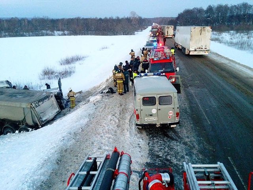 Авария произошла 27 февраля в Башкирии. Фото: МВД по республике Башкортостан.