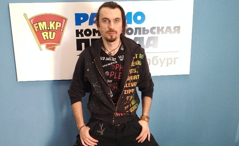 Игорь Тальков-младший в студии радио «Комсомольская Правда в Петербурге»