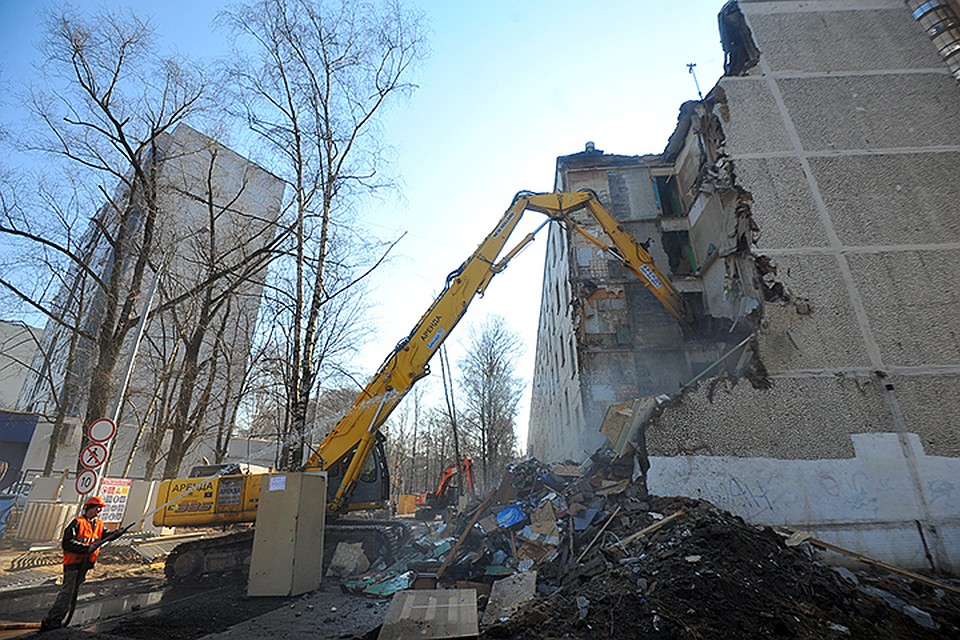 В Москве в список сноса попал 5171 дом. В них сейчас живет около 1 миллиона человек