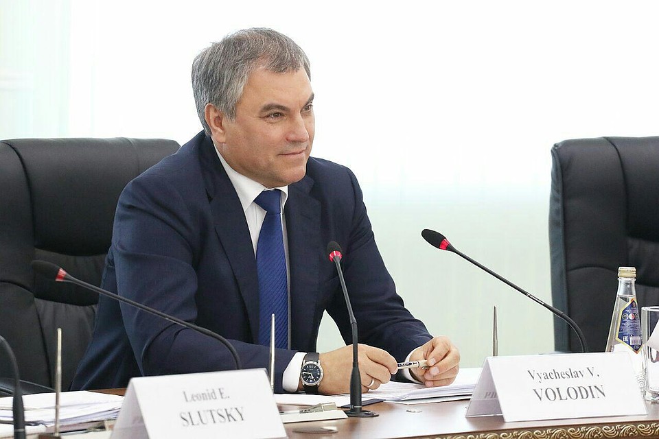 Председатель Госдумы, Вячеслав Володин встретился с бизнесменами и чиновниками из Кореи