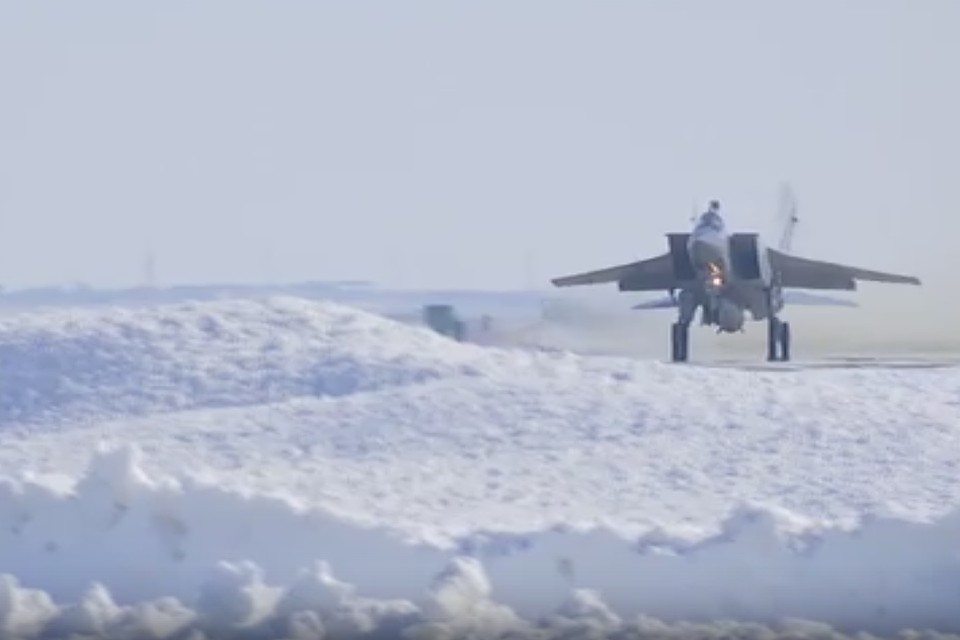 Скриншот видео запуска ракеты