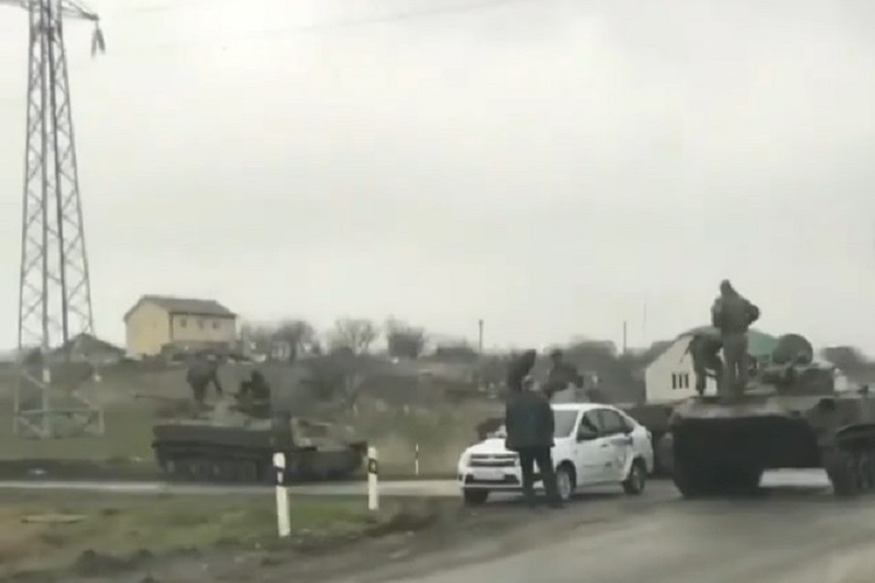 Пострадавших в аварии нет. Фото: скриншот видео