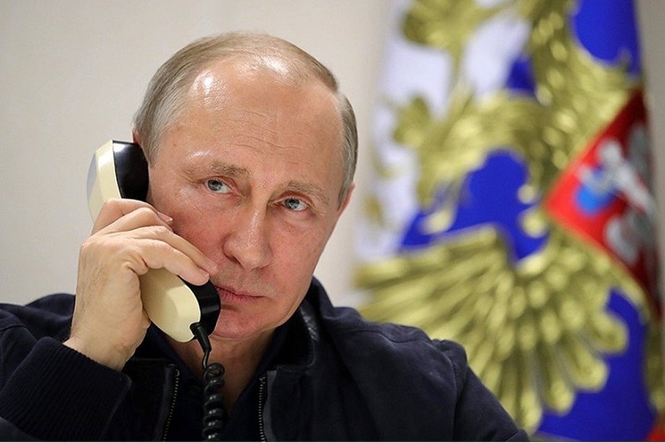 В телефонном разговоре Путин рассказал Лукашенко как идет расследование трагедии в Кемерово. Фото: tvc.ru.