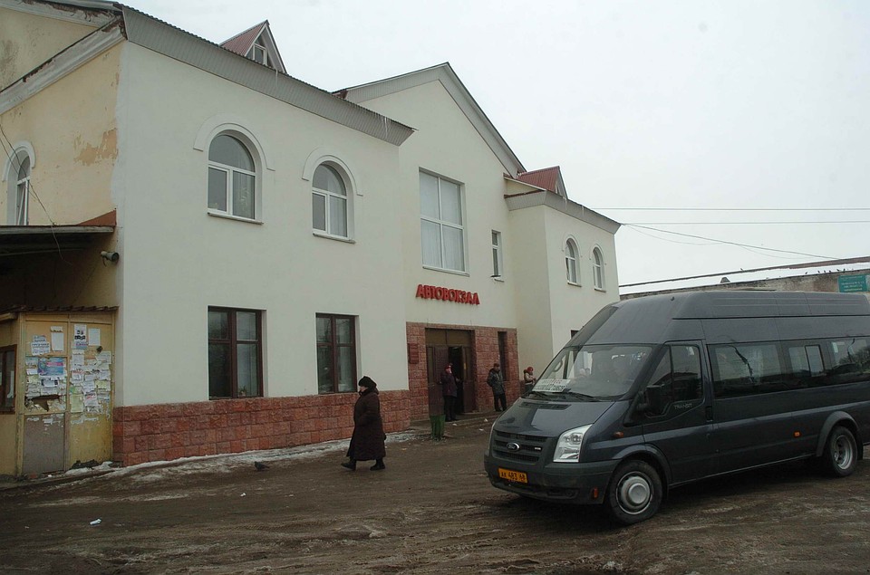 Автовокзал в Тамбове.