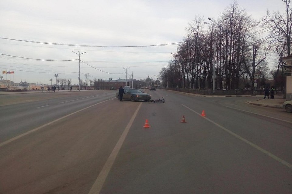 Велосипедист попал с травмами в больницу Фото: УГИБДД РФ по Тверской области