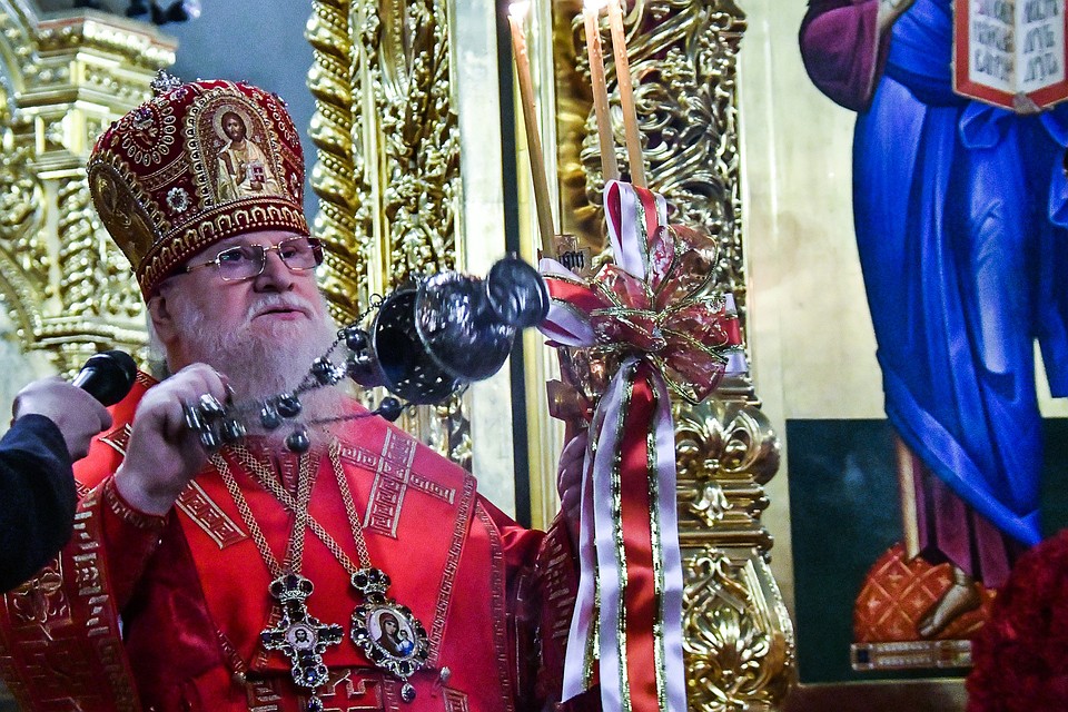 Праздничное богослужение в Свято-Екатерининском соборе