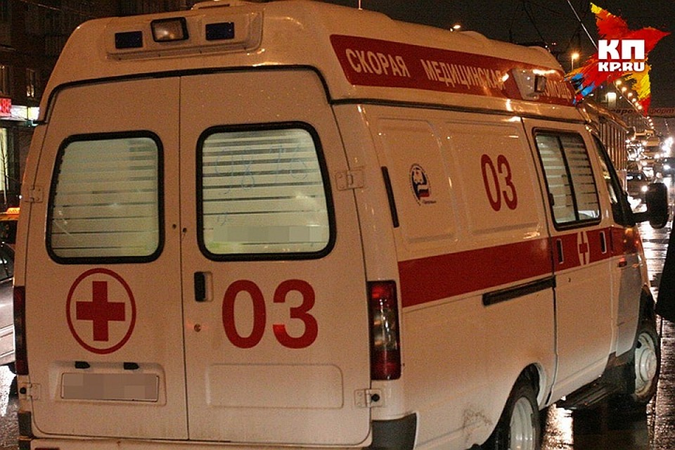 Мотоциклист был доставлен в больницу