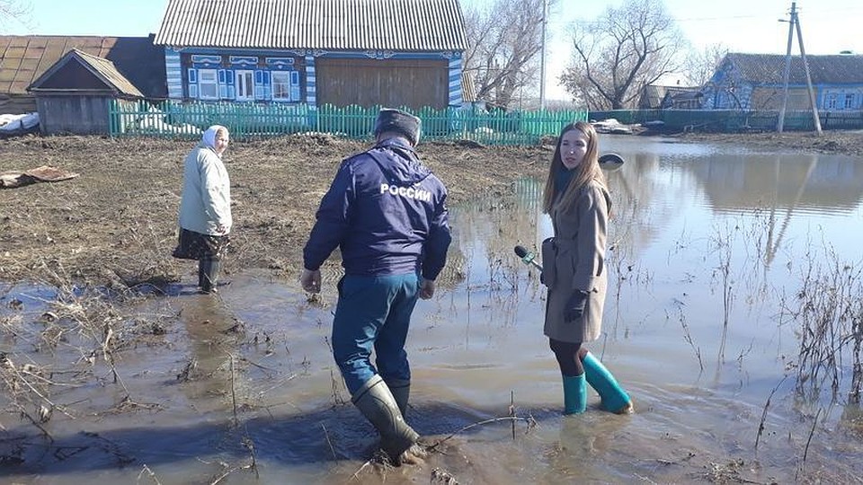 Сейчас река Була вошла в свое русло.