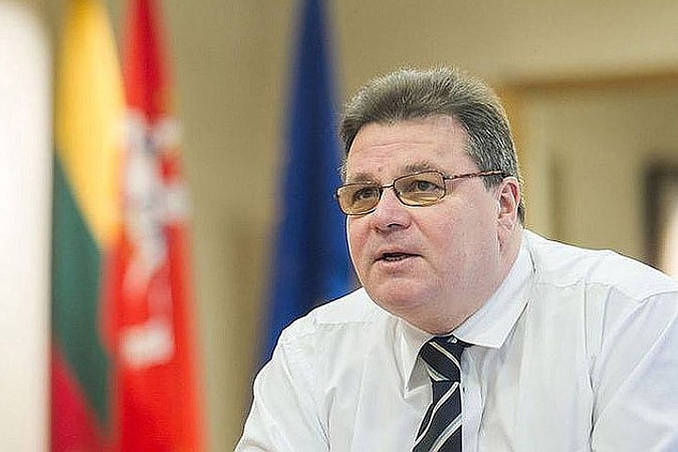 Литовский министр иностранных дел Линас Линкявичюс. Фото: с сайта zn.ua