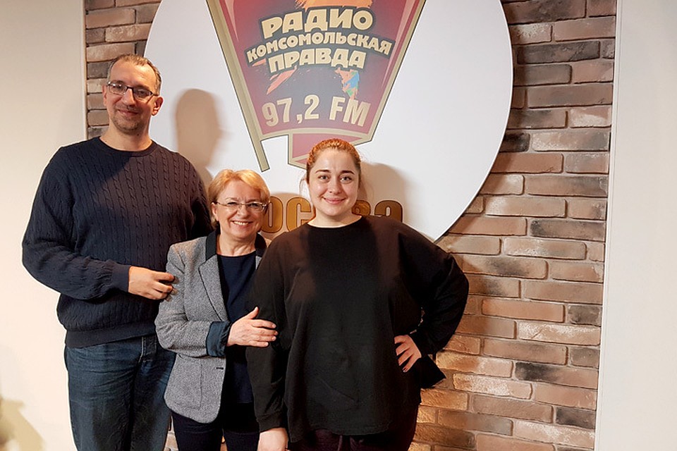 Наша отважная испытательница Мария Баченина (справа), эксперт по питанию Алла Шилина и радиоведущий Михаил Антонов