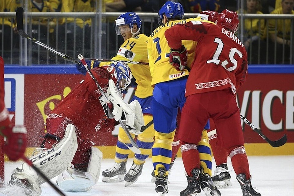 Сборная Беларуси стартовала на чемпионате мира 2018. Фото: IIHF