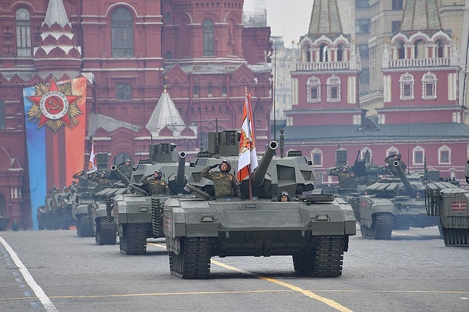 Парад Победы пройдет на Красной площади в Москве 9 мая