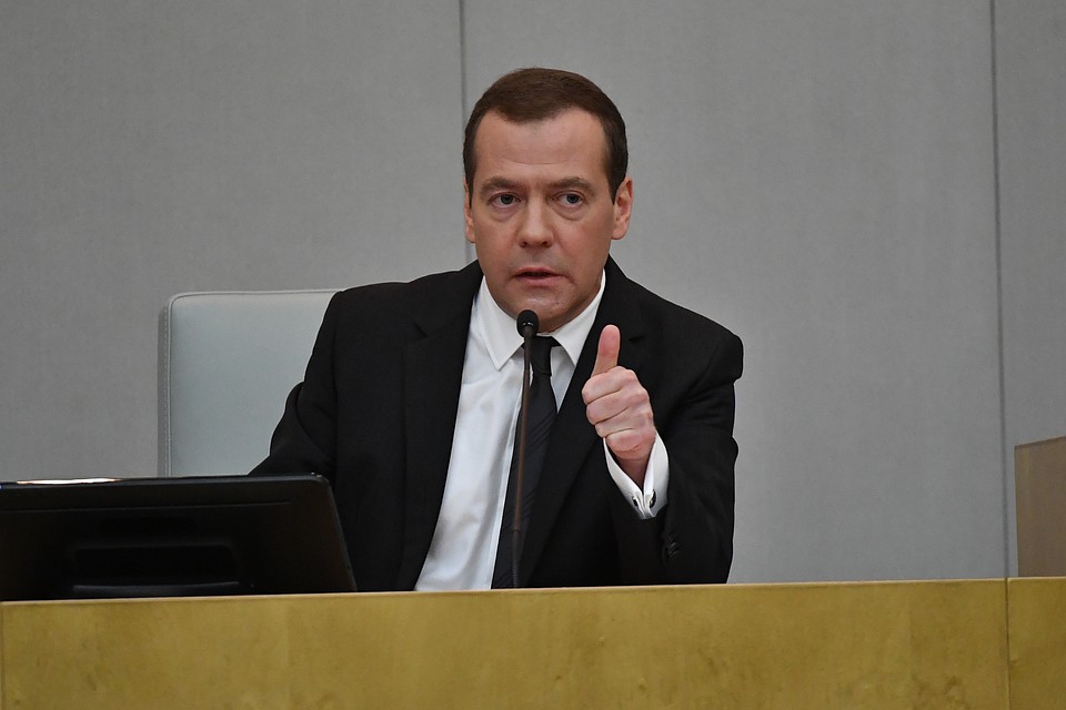 Врио премьер-министра Дмитрий Медведев