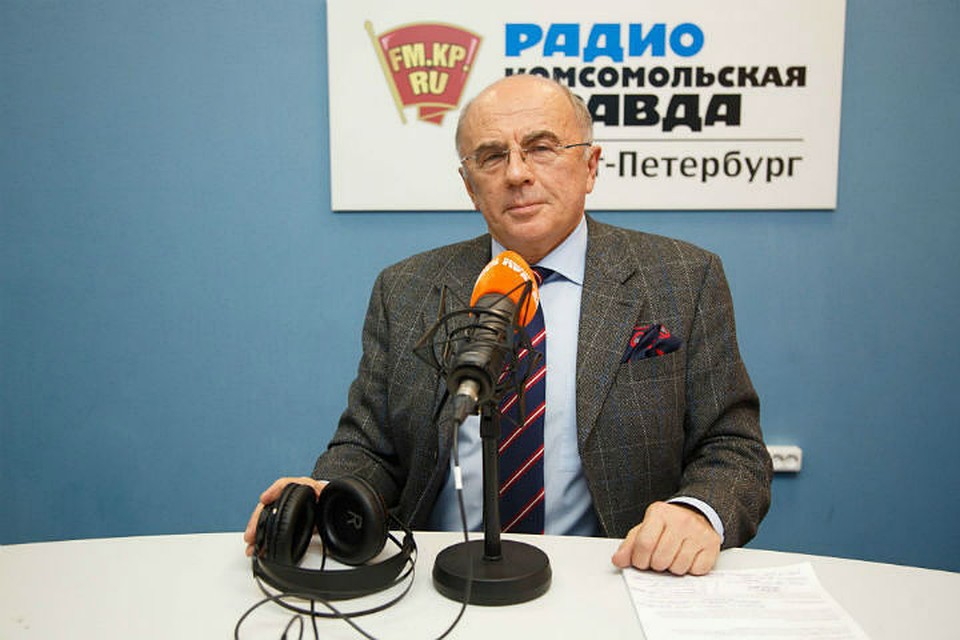 Александр Запесоцкий в эфире Радио "Комсомольская правда в Санкт-Петербурге"