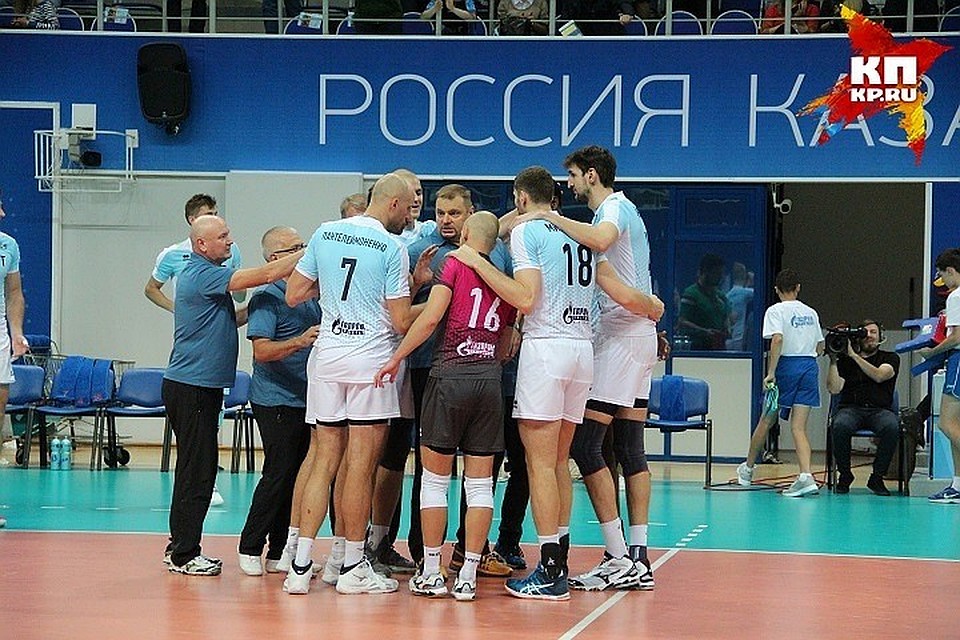 «Зенит» в финале разгромил итальянскую «Перуджу»