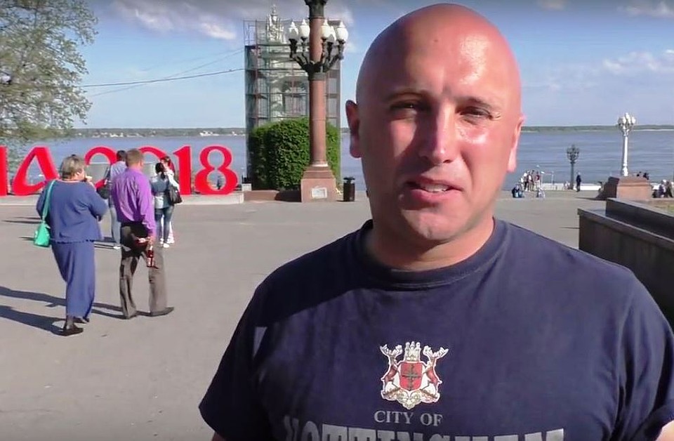 Фото - скрин видео Грэма Филипса.
