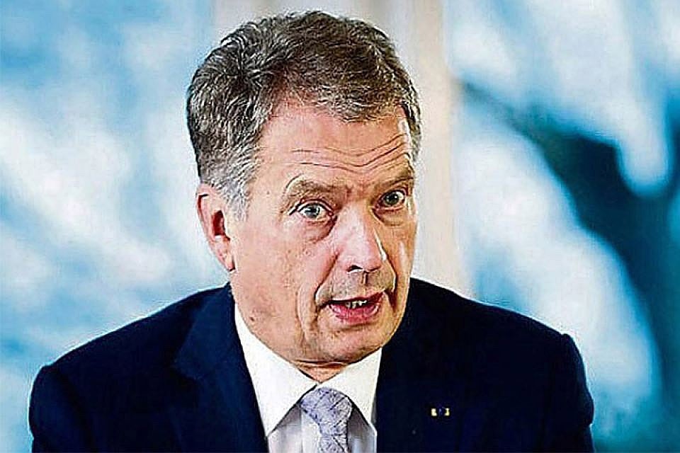Президент Финляндии Саули Ниинистё. Фото: с сайта hs.fi