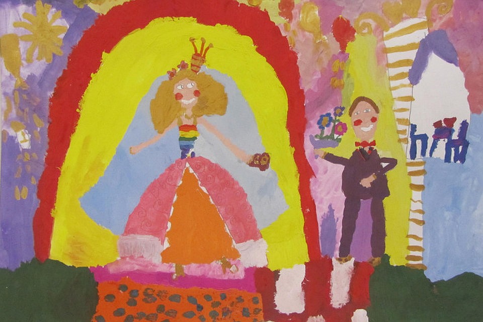 Мария Иванова, 6 лет. Моя будущая свадьба